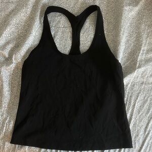 Lululemon Black Racerback Tank Top